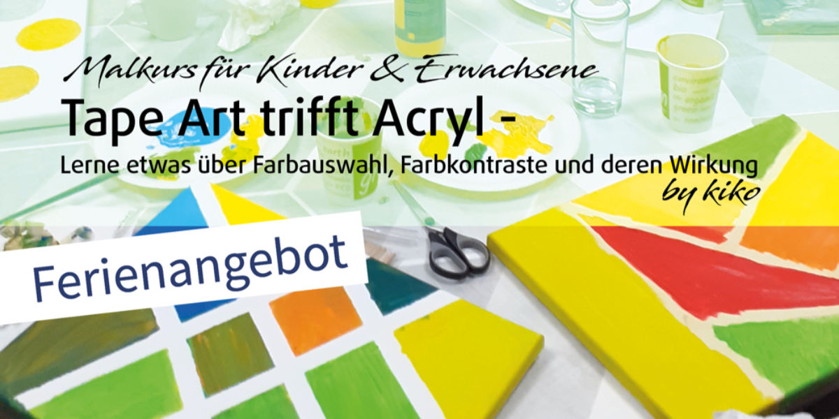 kiko kreativagentur - Tape Art trifft Acryl