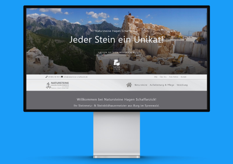 kiko kreativagentur - Projekt Natursteine Schaffarzick